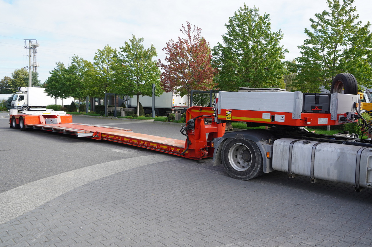 KÄSSBOHRER LB2 TIEF-BETT low loader semi-trailer / 16.5 m / Extendable semi-trailer / steered axles / 2 units - Low loader semi-trailer: picture 2 KÄSSBOHRER LB2 TIEF-BETT low loader semi-trailer / 16.5 m / Extendable semi-trailer / steered axles / 2 units - Low loader semi-trailer: picture 2