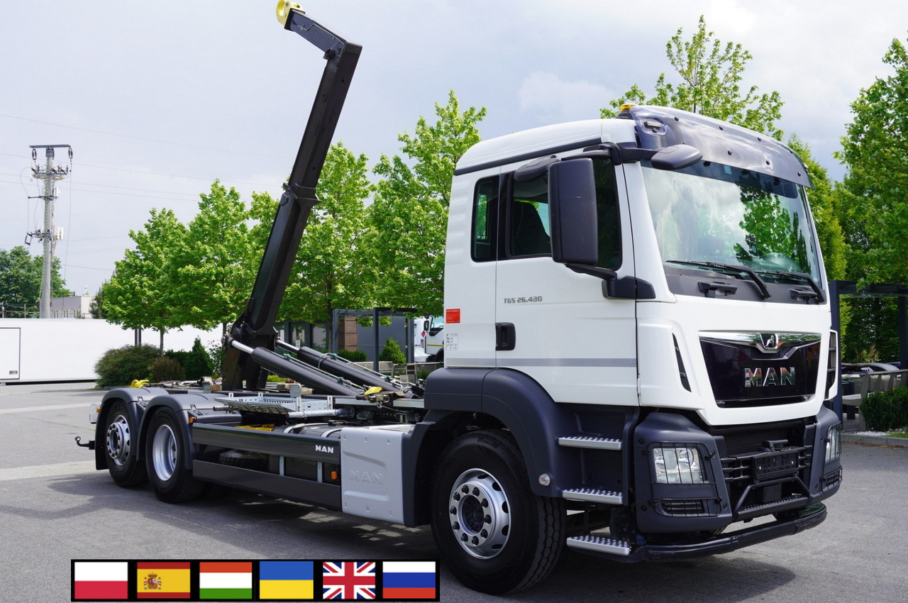 MAN TGS 26.430 E6 6x2 / HIAB Multilift hooklift - Hook lift truck: picture 1 MAN TGS 26.430 E6 6x2 / HIAB Multilift hooklift - Hook lift truck: picture 1