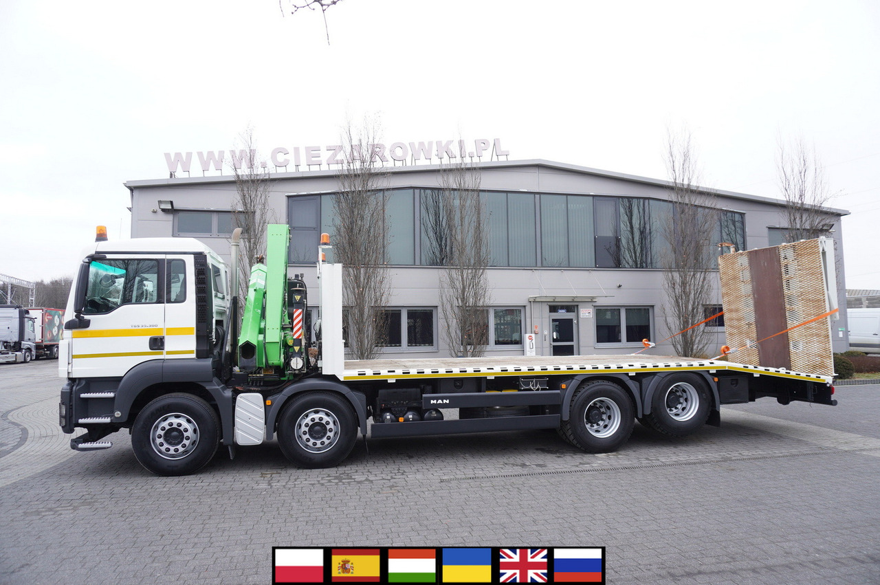 MAN TGS 35.360 E5 8x2 / HDS HIAB XS 166 HIDUO / 6.2 t lifting capacity / 12 m reach - Autotransporter truck, Crane truck: picture 1 MAN TGS 35.360 E5 8x2 / HDS HIAB XS 166 HIDUO / 6.2 t lifting capacity / 12 m reach - Autotransporter truck, Crane truck: picture 1
