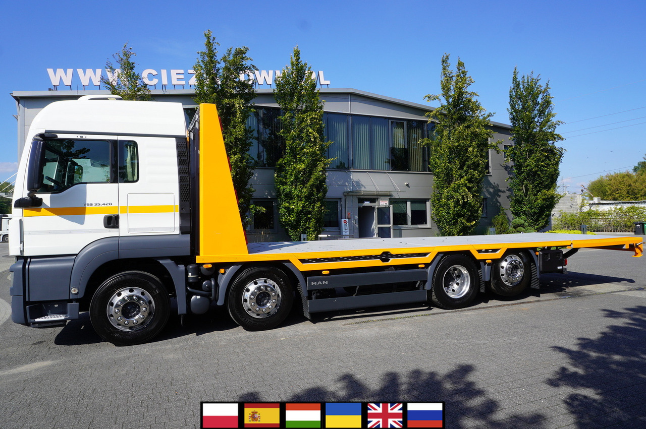 MAN TGS 35.420 8×2 / New tow truck / 3 steered axles / 20 T cap. / Sleeper cab - Tow truck: picture 1 MAN TGS 35.420 8×2 / New tow truck / 3 steered axles / 20 T cap. / Sleeper cab - Tow truck: picture 1