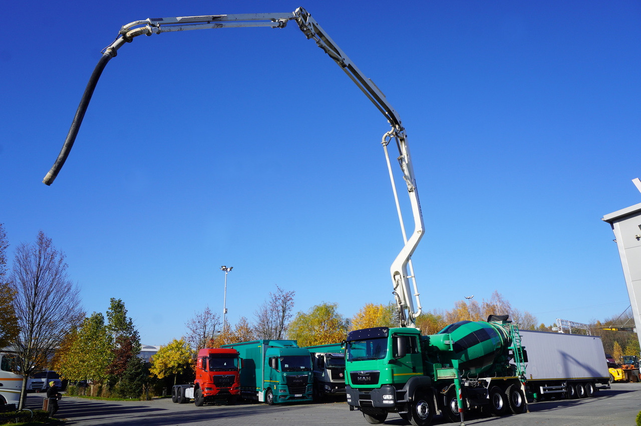 Lease a MAN TGS 35.480 8x4 Concrete Mixer Pump truck / Putzmeister M24-3 / 1600 MTH! MAN TGS 35.480 8x4 Concrete Mixer Pump truck / Putzmeister M24-3 / 1600 MTH!: picture 9