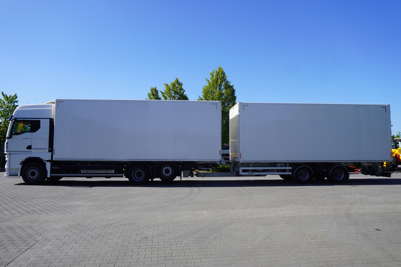 Box truck MAN TGX 26.480 6×2-2 LL CH NEW / 19 EPAL box / New Wecon walkthrough box trailer 19 EPAL / 2025.06 !!!: picture 20