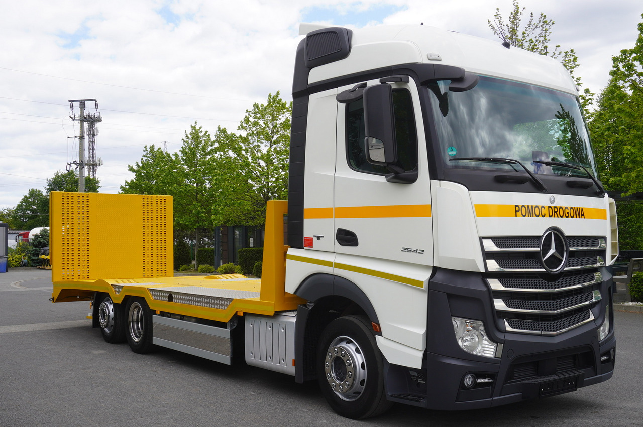 Autotransporter truck MERCEDES-BENZ Actros 2542 / NEW tow truck / steered 3rd axle: picture 11