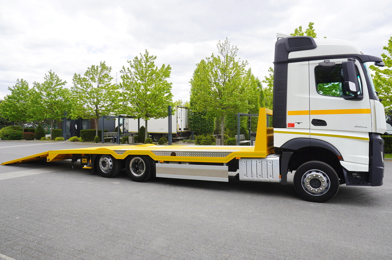 Autotransporter truck MERCEDES-BENZ Actros 2542 / NEW tow truck / steered 3rd axle: picture 10