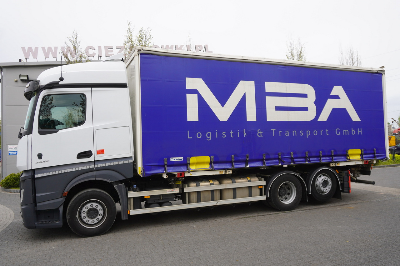 MERCEDES-BENZ Actros 2545 / 2021 / Curtainsider 18 EPAL / sleeper cab - Curtainsider truck: picture 2 MERCEDES-BENZ Actros 2545 / 2021 / Curtainsider 18 EPAL / sleeper cab - Curtainsider truck: picture 2