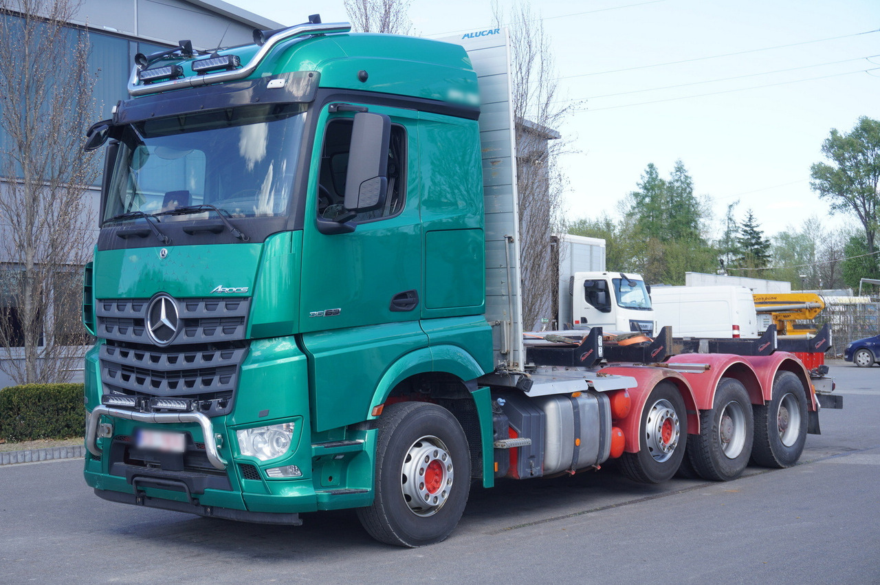 Mercedes-Benz Arocs 3563 8 × 4 / 630 HP / steered axle / Logging superstructure - Crane truck: picture 3 Mercedes-Benz Arocs 3563 8 × 4 / 630 HP / steered axle / Logging superstructure - Crane truck: picture 3