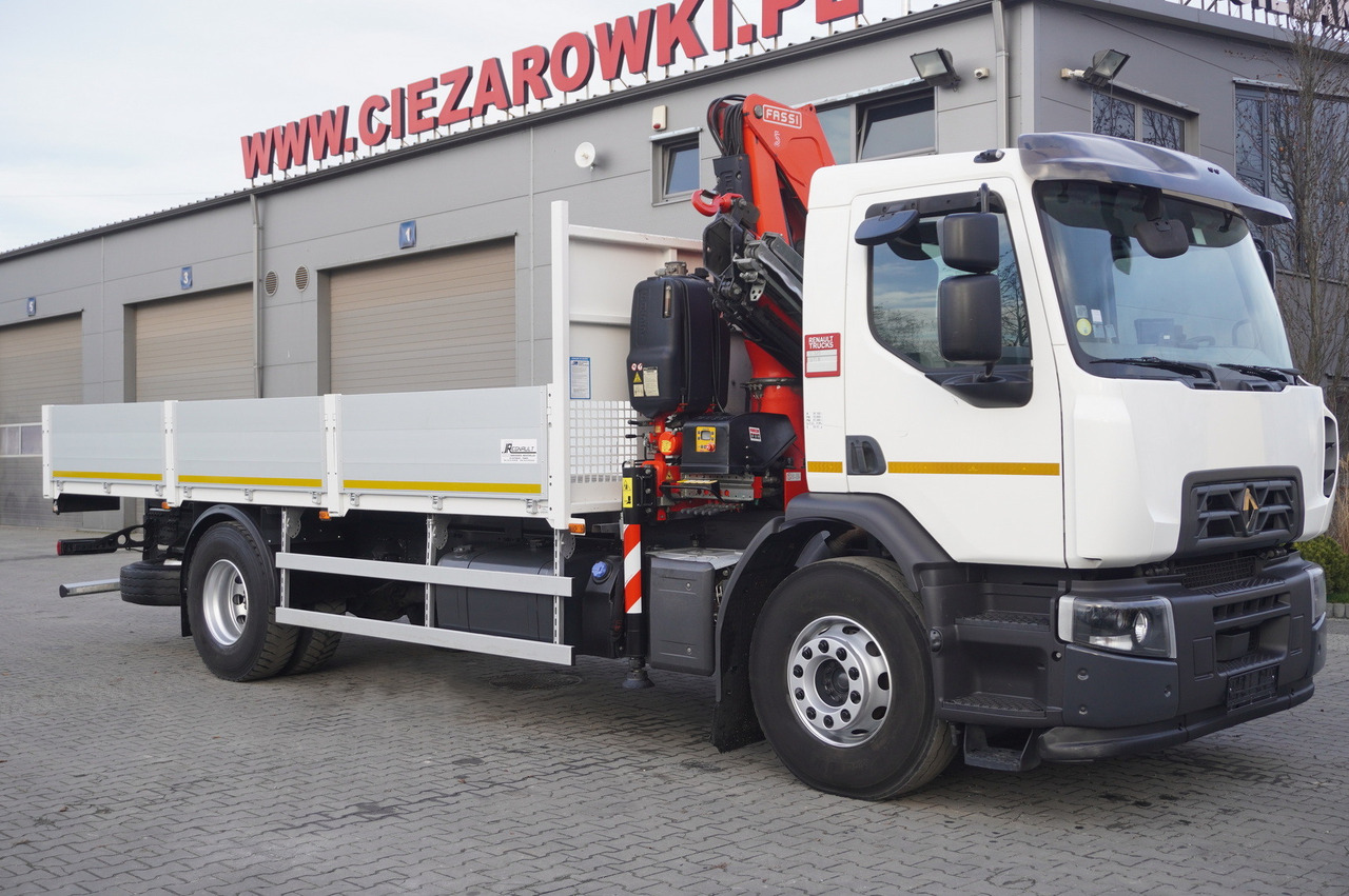 Renault C320 P4x2 E6 / Fassi 5.6 t / Range 8 m / Platform 15 EPAL - Crane truck: picture 2 Renault C320 P4x2 E6 / Fassi 5.6 t / Range 8 m / Platform 15 EPAL - Crane truck: picture 2