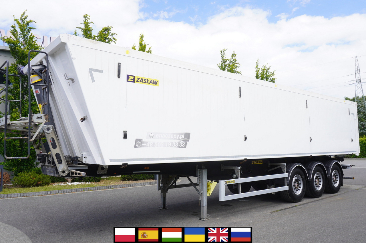 ZASŁAW D 653A semi-trailer/ 2021 / 56 m3 - Tipper semi-trailer: picture 1 ZASŁAW D 653A semi-trailer/ 2021 / 56 m3 - Tipper semi-trailer: picture 1