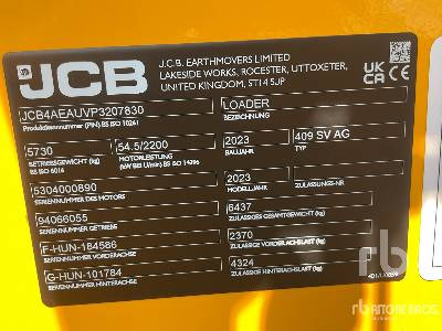 JCB 409 AGRI - Wheel loader: picture 5 JCB 409 AGRI - Wheel loader: picture 5