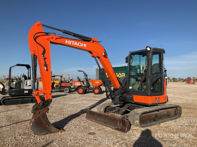 2016 Hitachi ZX55U-5 Mini Excavator: <6.6t - Mini excavator: picture 2 2016 Hitachi ZX55U-5 Mini Excavator: <6.6t - Mini excavator: picture 2