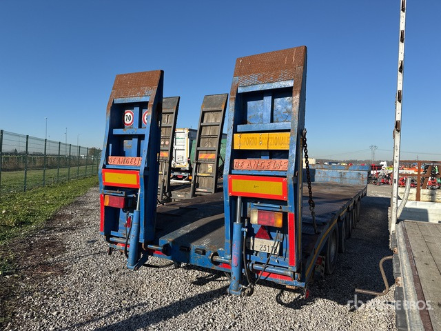 1991 DE Angelis 5S722P 5 Axle Step Deck Trailer - Low loader trailer: picture 3 1991 DE Angelis 5S722P 5 Axle Step Deck Trailer - Low loader trailer: picture 3