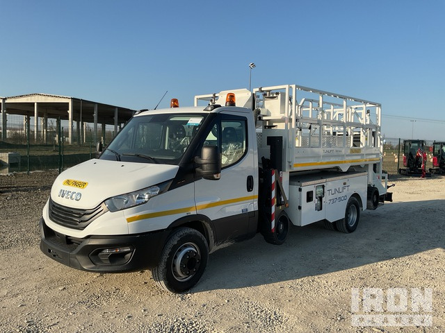2022 Iveco Daily 2022 Palfinger Tunlift 7.37-500 ... Bucket Truck - Truck mounted aerial platform: picture 2 2022 Iveco Daily 2022 Palfinger Tunlift 7.37-500 ... Bucket Truck - Truck mounted aerial platform: picture 2