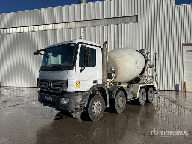2008 Mercedes-Benz Actros 8x4 Camion Malaxeur 8x4 Mixer Truck - Concrete mixer truck: picture 1 2008 Mercedes-Benz Actros 8x4 Camion Malaxeur 8x4 Mixer Truck - Concrete mixer truck: picture 1
