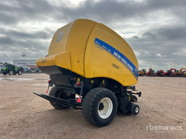 2015 New Holland Roll Belt 180 Presse A Balles Rondes 1 Essieu S/A Round Baler - Hay and forage equipment: picture 3 2015 New Holland Roll Belt 180 Presse A Balles Rondes 1 Essieu S/A Round Baler - Hay and forage equipment: picture 3