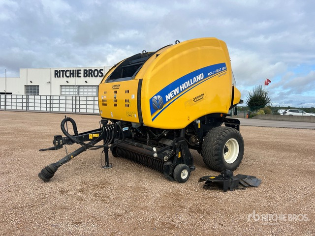 2015 New Holland Roll Belt 180 Presse A Balles Rondes 1 Essieu S/A Round Baler - Round baler: picture 2 2015 New Holland Roll Belt 180 Presse A Balles Rondes 1 Essieu S/A Round Baler - Round baler: picture 2