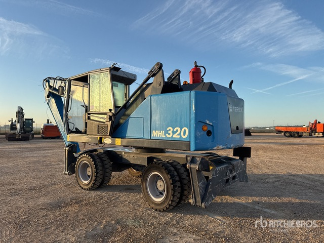 2017 Fuchs MHL320T4F Pelle De Manutention (Inoperable) Wheel Material Handler - Waste/ Industry handler: picture 4 2017 Fuchs MHL320T4F Pelle De Manutention (Inoperable) Wheel Material Handler - Waste/ Industry handler: picture 4