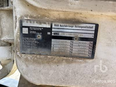 Tipper MAN 33.292 6x4 Camion Benne: picture 6