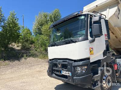 Tipper RENAULT C430 8x4 Camion Benne: picture 28