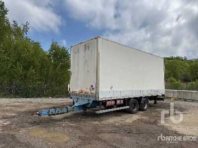 ROBUSTE KAISER T18024 T/A Remorque Fourgon - Closed box semi-trailer: picture 1 ROBUSTE KAISER T18024 T/A Remorque Fourgon - Closed box semi-trailer: picture 1