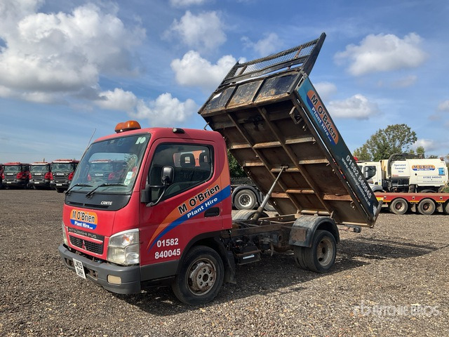 2009 Mitsubishi Canter 3C13-25 SWB 4x2 Flatbed Dump Truck - Tipper: picture 1 2009 Mitsubishi Canter 3C13-25 SWB 4x2 Flatbed Dump Truck - Tipper: picture 1