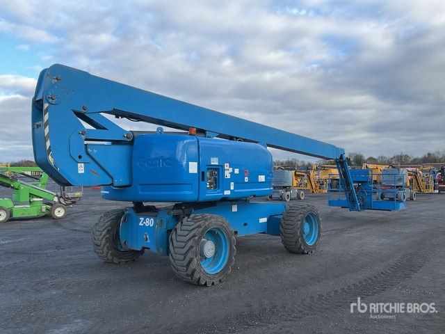 2011 Genie Z80/60 4WD Diesel Articulating Boom Lift - Articulated boom: picture 3 2011 Genie Z80/60 4WD Diesel Articulating Boom Lift - Articulated boom: picture 3