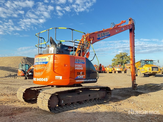 2018 Hitachi ZX135US-6 Long Reach Tracked Excavator - Crawler excavator: picture 5 2018 Hitachi ZX135US-6 Long Reach Tracked Excavator - Crawler excavator: picture 5