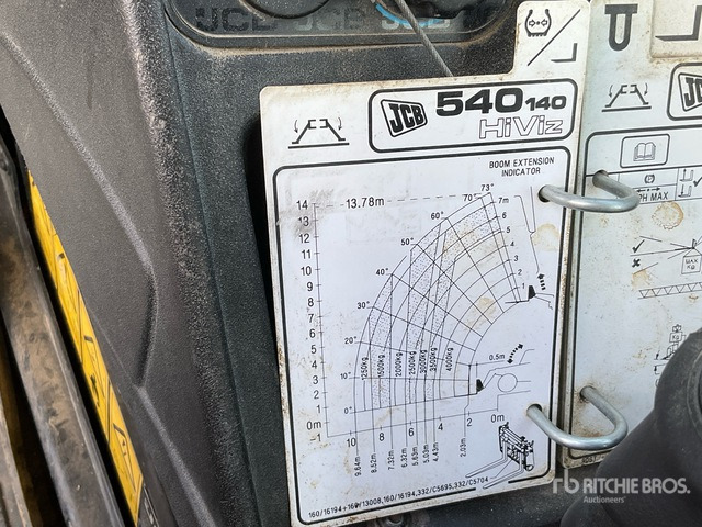2018 JCB 540-140 Telehandler - Telescopic handler: picture 5 2018 JCB 540-140 Telehandler - Telescopic handler: picture 5