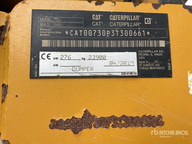 2019 Cat 730 Articulated Dump Truck - Articulated dumper: picture 3 2019 Cat 730 Articulated Dump Truck - Articulated dumper: picture 3