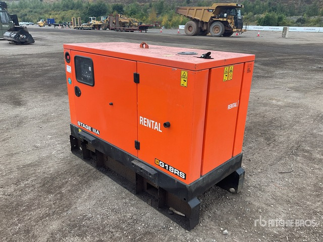 2019 JCB G18RS 18 kVA Skid-Mounted Generator Set - Generator set: picture 4 2019 JCB G18RS 18 kVA Skid-Mounted Generator Set - Generator set: picture 4