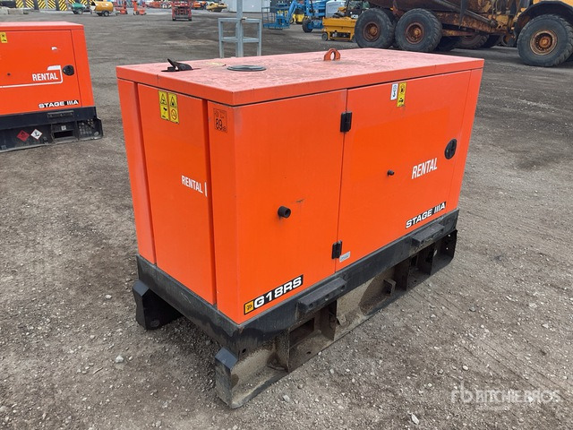 2019 JCB G18RS 18 kVA Skid-Mounted Generator Set - Generator set: picture 3 2019 JCB G18RS 18 kVA Skid-Mounted Generator Set - Generator set: picture 3