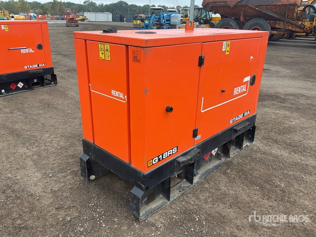 2019 JCB G18RS 18 kVA Skid-Mounted Generator Set - Generator set: picture 3 2019 JCB G18RS 18 kVA Skid-Mounted Generator Set - Generator set: picture 3
