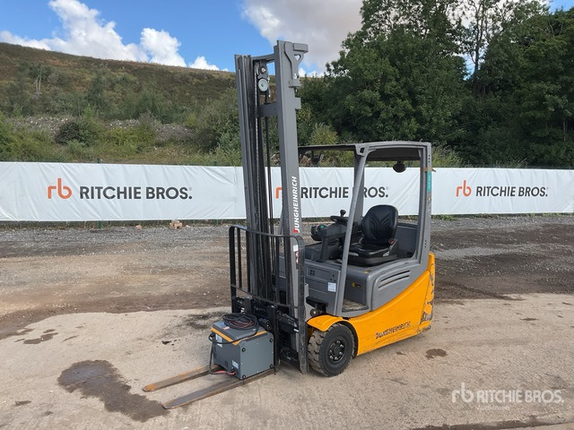 2019 Jungheinrich EFG216K 1600 kg 3 Wheel Electric Forklift - Electric forklift: picture 4 2019 Jungheinrich EFG216K 1600 kg 3 Wheel Electric Forklift - Electric forklift: picture 4