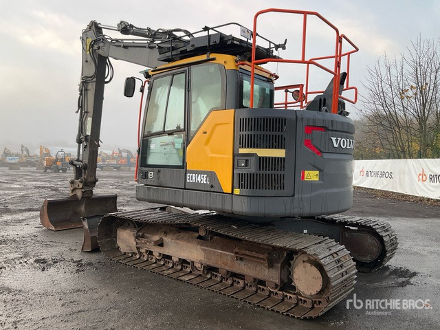 2019 Volvo ECR145EL Tracked Excavator - Crawler excavator: picture 4 2019 Volvo ECR145EL Tracked Excavator - Crawler excavator: picture 4