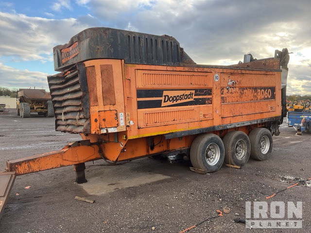 2017 Doppstadt DW3060 Tri/A Bio Shredder Horizontal Grinder - Other machinery: picture 1 2017 Doppstadt DW3060 Tri/A Bio Shredder Horizontal Grinder - Other machinery: picture 1