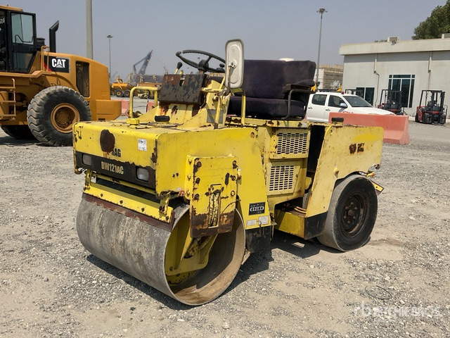 1987 Bomag BW121AC-1 4 Wheel Combination Roller - Combination roller: picture 2 1987 Bomag BW121AC-1 4 Wheel Combination Roller - Combination roller: picture 2