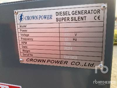 CROWN POWER MP95 80 kVA Skid-Mounted (Unused) - Generator set: picture 5 CROWN POWER MP95 80 kVA Skid-Mounted (Unused) - Generator set: picture 5