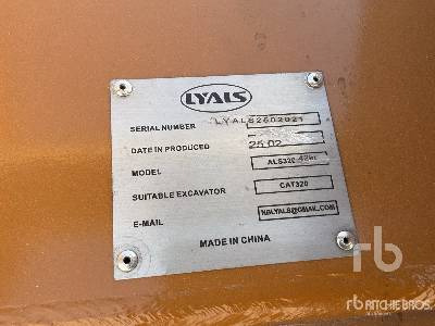 LYALS ALS320 48IN 1220 mm Q/C - Fits Cat 320 (Unused) - Excavator bucket: picture 5 LYALS ALS320 48IN 1220 mm Q/C - Fits Cat 320 (Unused) - Excavator bucket: picture 5