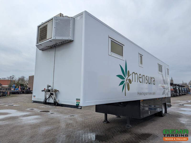 Latre OPF/1SA/19/00 1-Assige KantoorTrailer / MobileHome - Airco's - Toilet - Generator - Standkachel - Semi-trailer: picture 4 Latre OPF/1SA/19/00 1-Assige KantoorTrailer / MobileHome - Airco's - Toilet - Generator - Standkachel - Semi-trailer: picture 4