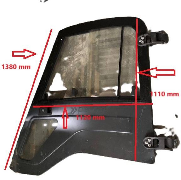 Door left for Linde. Series 386-02, P-L - Door and parts for Material handling equipment: picture 2 Door left for Linde. Series 386-02, P-L - Door and parts for Material handling equipment: picture 2
