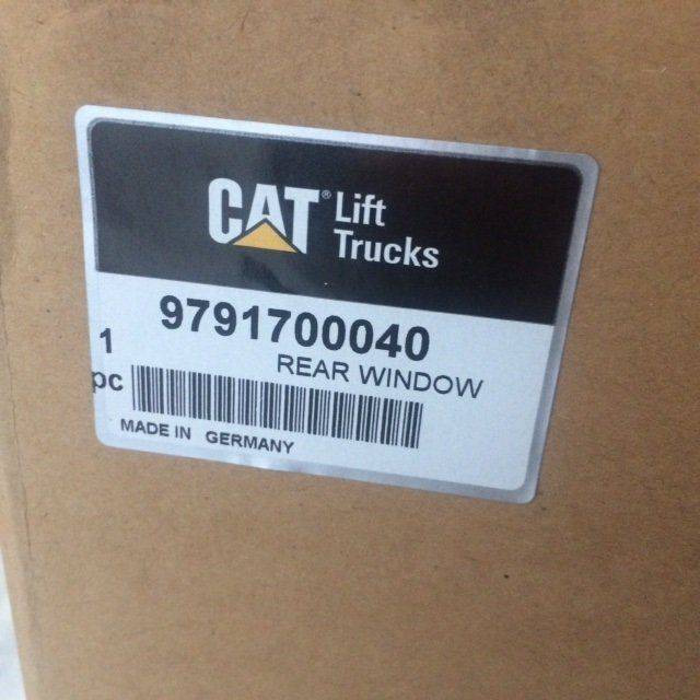 Rear windows for Caterpillar / Mitsubishi - Window and parts for Material handling equipment: picture 4 Rear windows for Caterpillar / Mitsubishi - Window and parts for Material handling equipment: picture 4