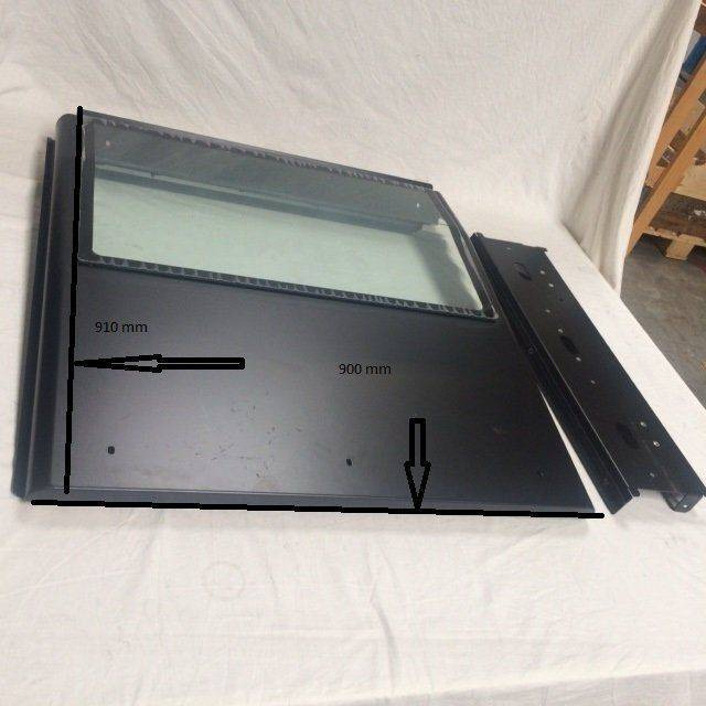 Roof Steel 1 ton for Caterpillar / Mitsubishi - Body and exterior for Material handling equipment: picture 3 Roof Steel 1 ton for Caterpillar / Mitsubishi - Body and exterior for Material handling equipment: picture 3