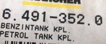 Kärcher Petrol Tank - Spare parts for Cleaning machinery: picture 5 Kärcher Petrol Tank - Spare parts for Cleaning machinery: picture 5