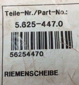 Kärcher Pulley - Spare parts for Cleaning machinery: picture 3 Kärcher Pulley - Spare parts for Cleaning machinery: picture 3