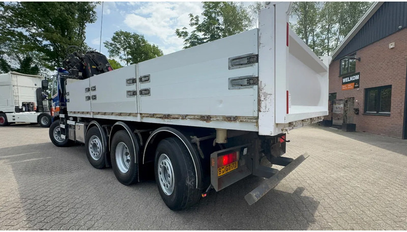 Tipper, Crane truck DAF CF 85.360 8X2 3 Zijdige kipper HIAB 16 t/m kraan AHK Top condition: picture 20