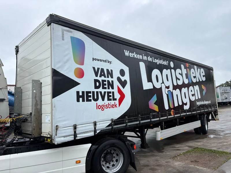Groenewegen 11M City-trailer Stuuras Dhollandia Laadklep 2000KG APK/TUV 08-04-2026 - Curtainsider semi-trailer: picture 1 Groenewegen 11M City-trailer Stuuras Dhollandia Laadklep 2000KG APK/TUV 08-04-2026 - Curtainsider semi-trailer: picture 1