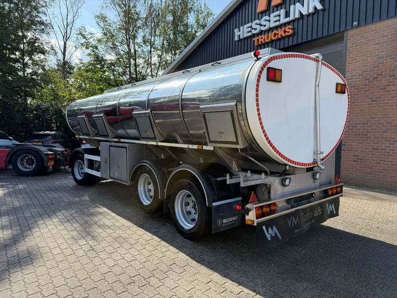 Magyar VM Tarm 19.000L RVS/INOX Melk/Milk/Milch Food 3 Rooms Liftas - Tank semi-trailer: picture 2 Magyar VM Tarm 19.000L RVS/INOX Melk/Milk/Milch Food 3 Rooms Liftas - Tank semi-trailer: picture 2
