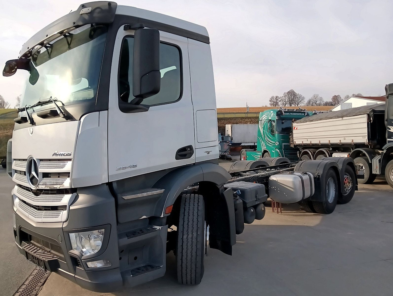 Lease a  Mercedes-Benz 2545 6x2 Lenk/Lift MEILLER RK2070 Luft/Luft Mercedes-Benz 2545 6x2 Lenk/Lift MEILLER RK2070 Luft/Luft: picture 9