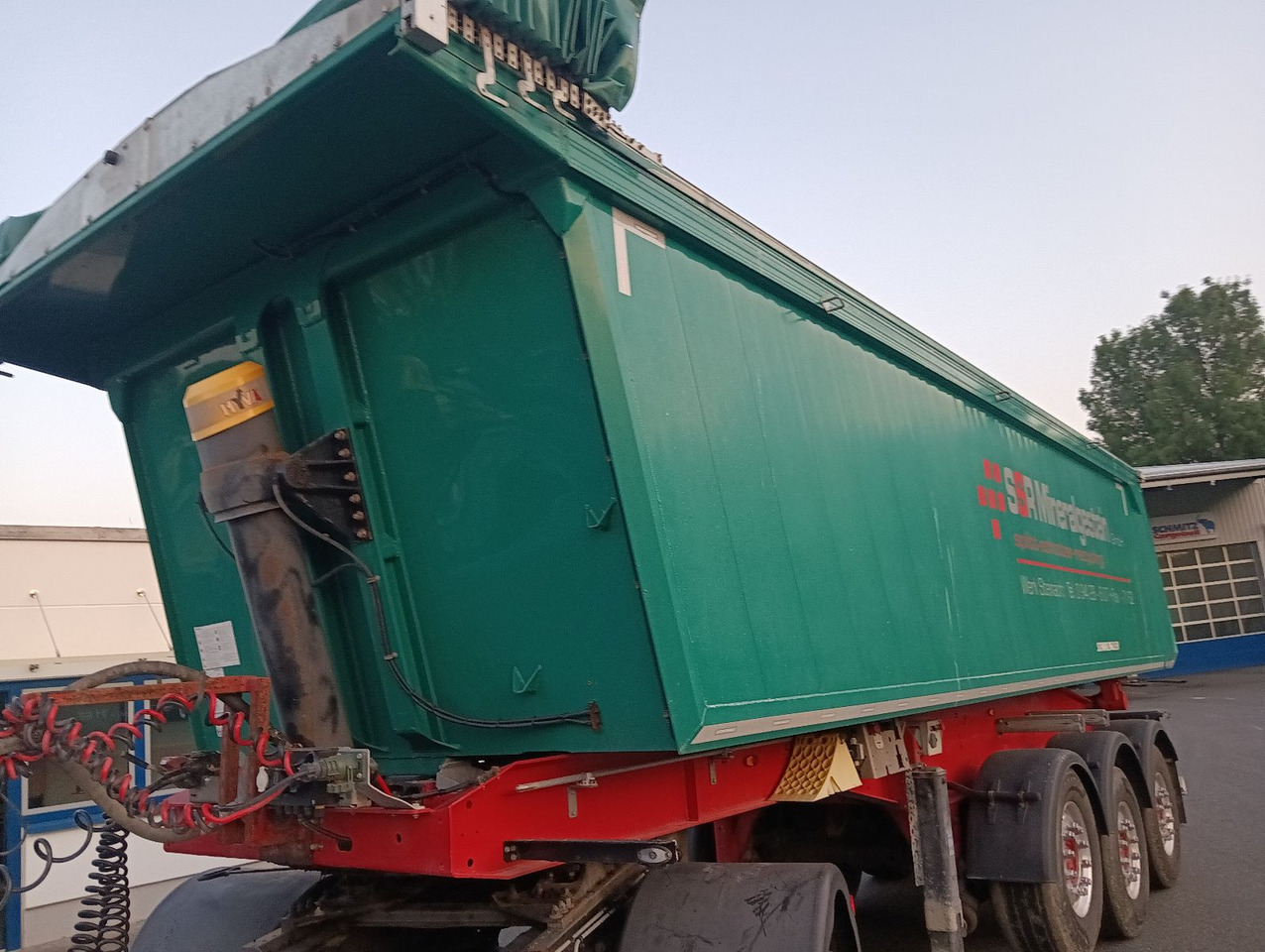 Tipper semi-trailer Schwarzmüller 3-A Alumulde ALCOA 27m3 SAF Lift 5,4t el.Verdeck: picture 21