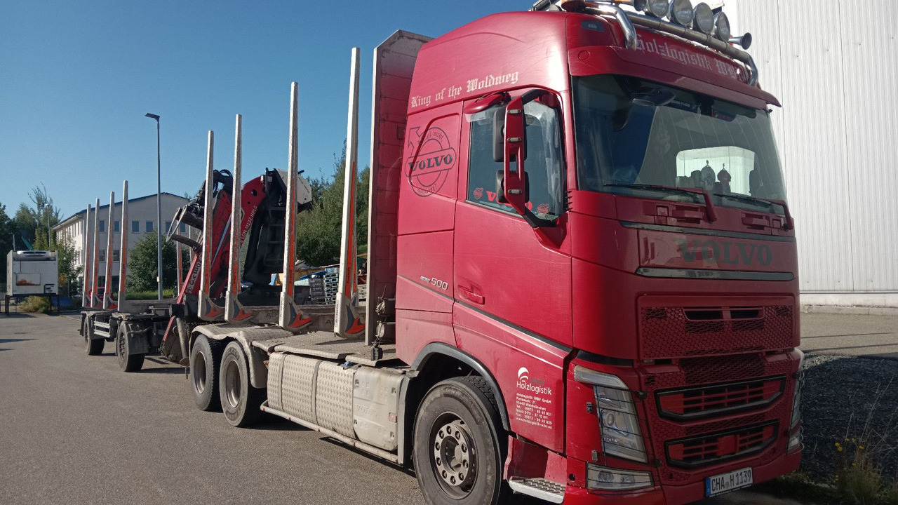 Volvo FH500 6x4R Globe RETARDER EPSILON M13Z FullOptio - Timber truck, Crane truck: picture 1 Volvo FH500 6x4R Globe RETARDER EPSILON M13Z FullOptio - Timber truck, Crane truck: picture 1