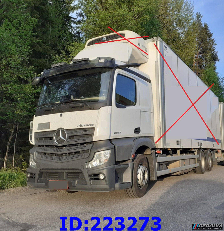 MERCEDES-BENZ Actros 2853 6x2 - Cab chassis truck: picture 1 MERCEDES-BENZ Actros 2853 6x2 - Cab chassis truck: picture 1